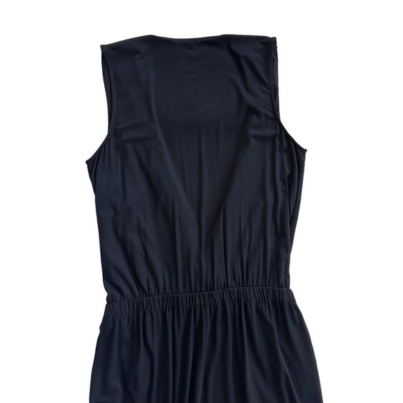 Eileen Fisher The Fisher Project Sleeveless Jersey Jumpsuit in Black M - Picture 6 of 9
